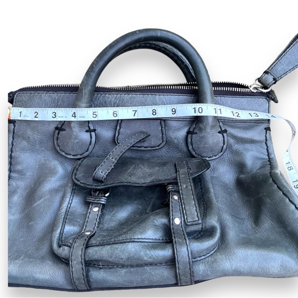 Rare gray Chloe Edith bag authentic - Picture 10 of 17